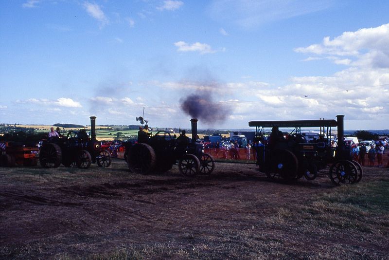 File:Garrett 'Princess Mary' Burrell 'Pride of Devon' & W&S 'Lord Louis' Low Ham 17.7.1993 Scans760 (10510864205).jpg