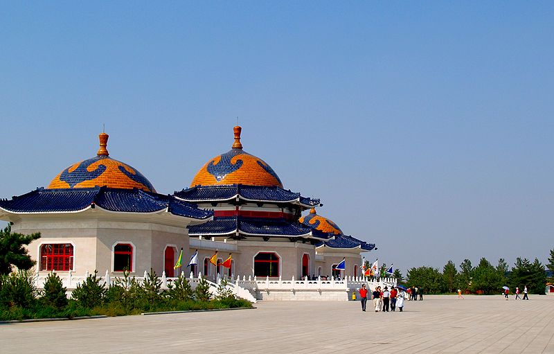 File:Genghis khan mausoleum.jpg