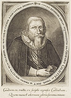 Georg Calixtus German Lutheran theologian