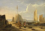 Jorj Vinsent - Vayt orolidagi port manzarasi, ignalarga qarab - Google Art Project.jpg