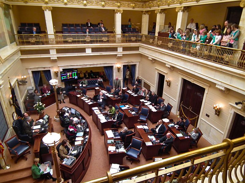 File:Girl Scouts visit the Senate Chamber in the Utah State Capitol - Feb. 2011.jpg