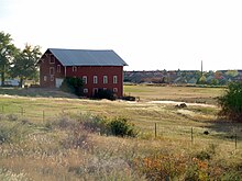 A view from Glenrose Road of suburban expansion onto the prairie. Glenrose Sprawl.jpg