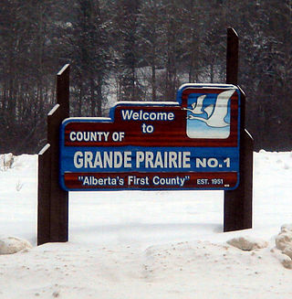 <span class="mw-page-title-main">County of Grande Prairie No. 1</span> Municipal district in Alberta, Canada