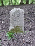 A boundary stone between Weilimdorf and the neighboring mark