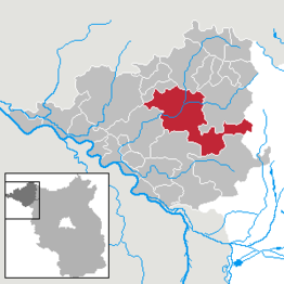 Kaart van Groß Pankow (Prignitz)