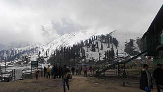 Skiing in India