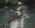 Gustave Caillebotte - Canoe sur la riviere Yerres.jpg