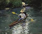 Gustave Caillebotte, Kajak na rzece Yerres, 1878