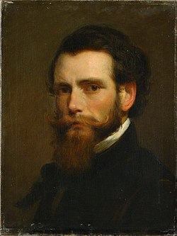 Györgyi Giergl Alajos self-portrait (1854)-color.jpg