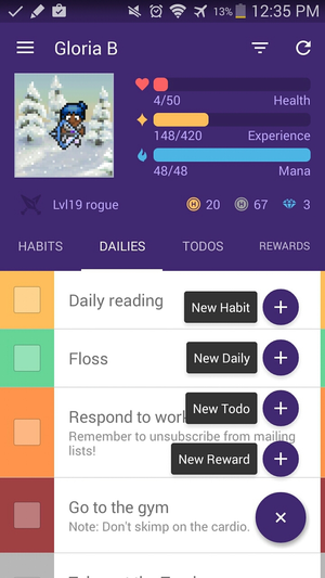 Habitica Android Screenshot.png