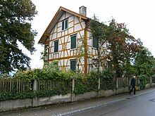 Malerhäusle von Reinhard Sebastian Zimmermann an der Seestraße in Hagnau am Bodensee