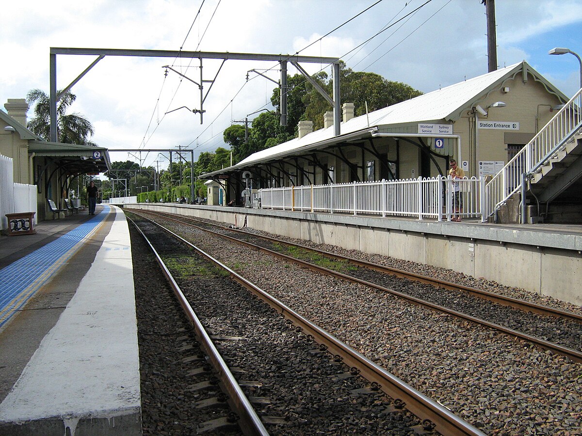 Newcastle railway line New South Wales Wikipedia