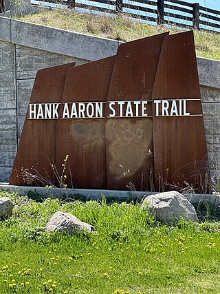 <span class="mw-page-title-main">Hank Aaron State Trail</span> Shared use path in Milwaukee County, Wisconsin