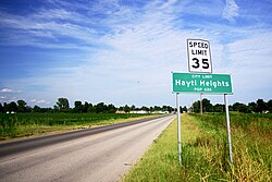 Rota 84, Hayti Heights