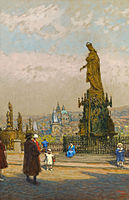 Karlův most v Praze (1925)