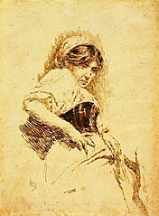 Ciociara (woman with hand on her hip)