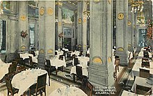 Italian cafe at the hotel Hotel Ansley Postcard Italian Cafe.JPG