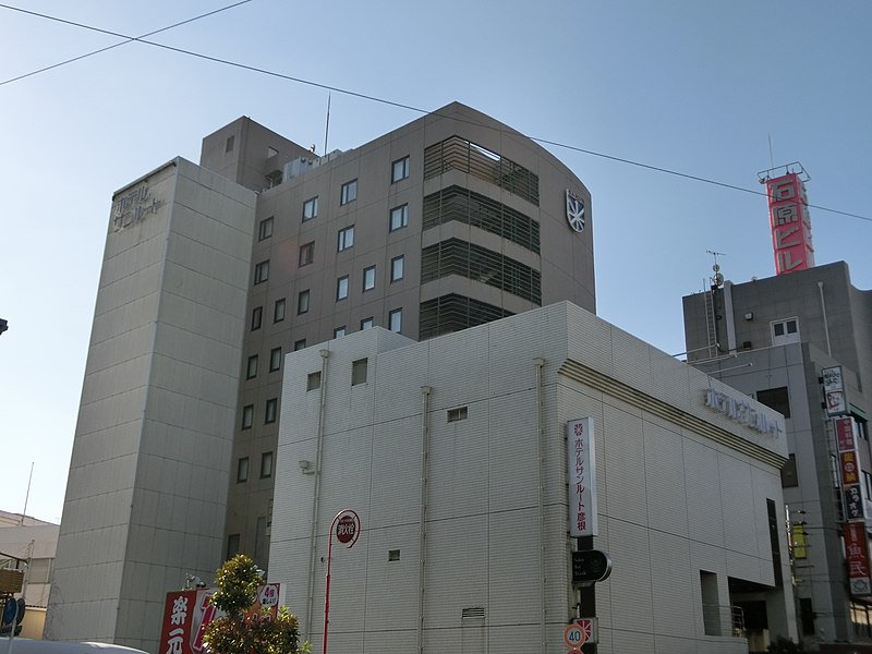 File:Hotel Sunroute Hikone.JPG