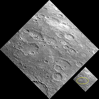 <span class="mw-page-title-main">Hugo (crater)</span> Crater on Mercury