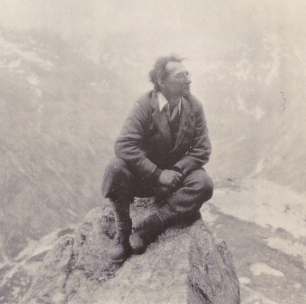 I. A. Richards in the Alps c. 1930