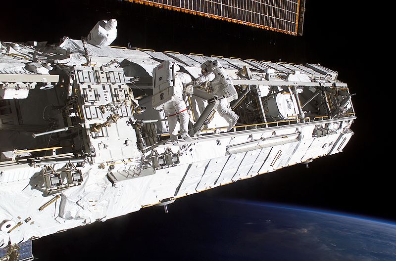 File:ISS Truss structure.jpg