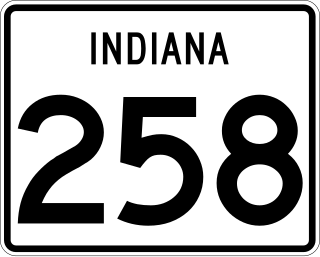 <span class="mw-page-title-main">Indiana State Road 258</span> State highway in Indiana, United States