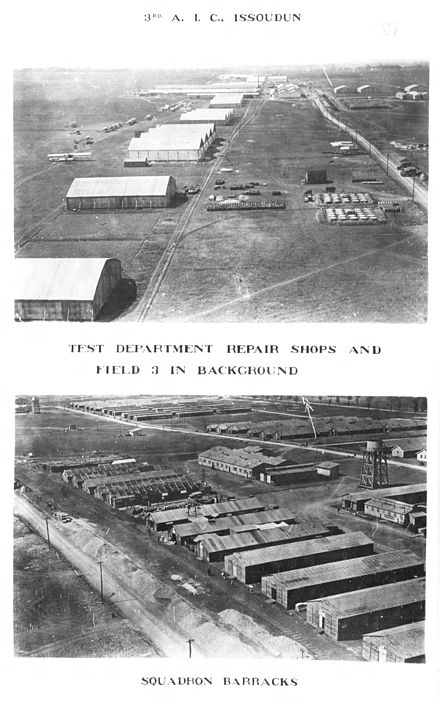 Third Aviation Instruction Center, Issodun Aerodrome, Summer 1918 Issodun Aerodrome - 3.jpg