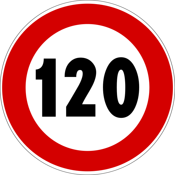 File Italian Traffic Signs Limite Di Velocita 120 Svg Wikipedia