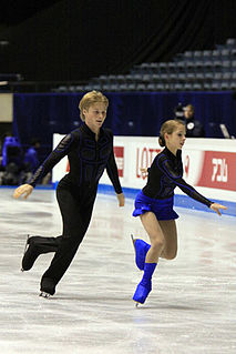 Tatiana Novik Russian pair skater (born 1994)