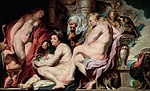 Thumbnail for Erichthonius Discovered by the Daughters of Cecrops (Jordaens)