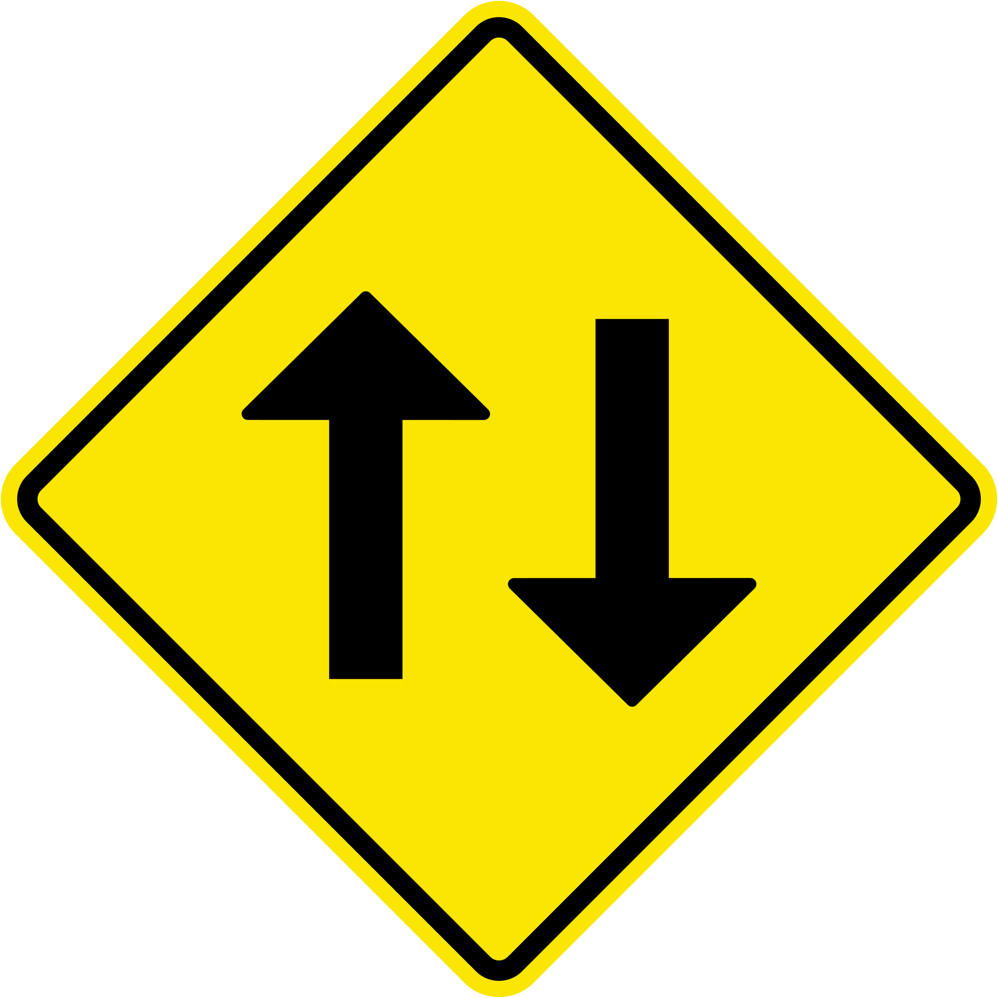 Street Road Sign SVG