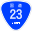 Japanese National Route Sign 0023.svg