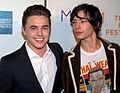 Jesse McCartney and Ezra Miller