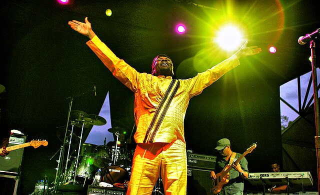 Jimmy Cliff performing at Raggamuffin Music Festival