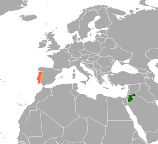 <span class="mw-page-title-main">Jordan–Portugal relations</span> Diplomatic relations between the Portuguese Republic and the Hashemite Kingdom of Jordan