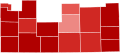 2020 House Election in Kansas' 4th District by County