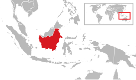 Kalimantan: Parte indonesia de la isla de Borneo