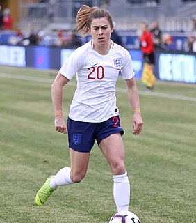 Karen Carney English international footballer and sports journalist