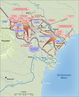 Second Jassy–Kishinev Offensive Military offensive