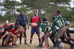 Rift Valley Academy take on Mang'u High School in a Prescott Cup game. Kenyaschoolrugby.jpg