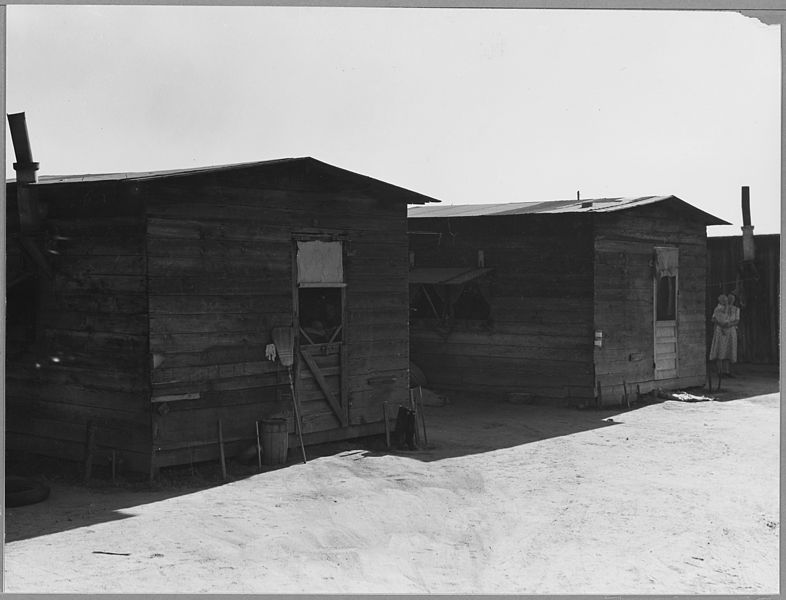 File:Kern County, California. Housing on abandoned grower's ranch camp, now being occupied as permanent r . . . - NARA - 521715.jpg