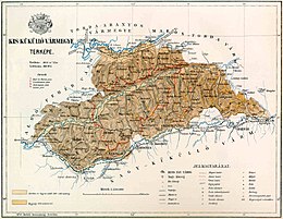Comitato di Kis-Küküllő – Mappa