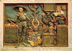 Philippstein in Kloster Haina von Philipp Soldan, 1542