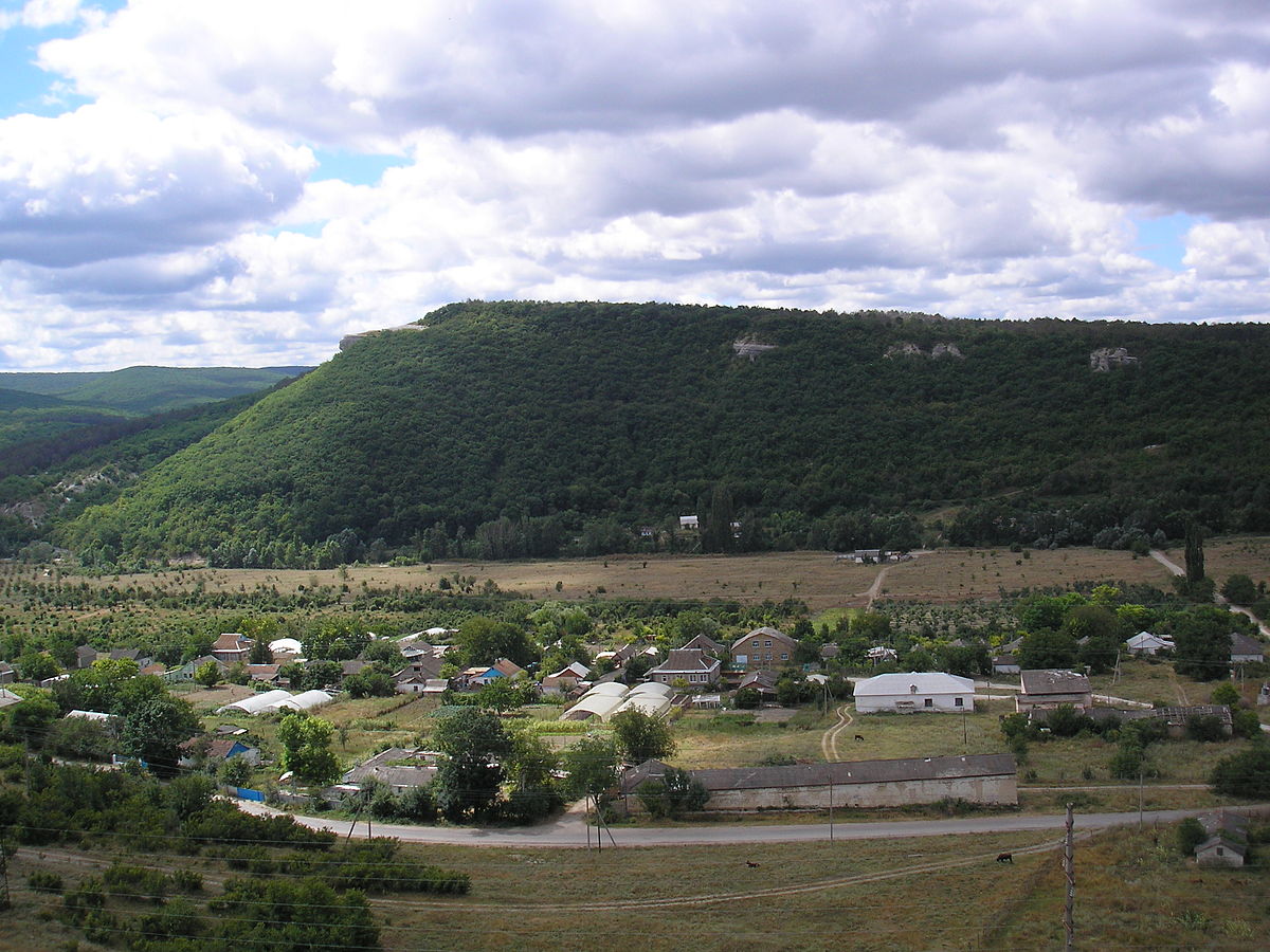 Село почтовое крым карта