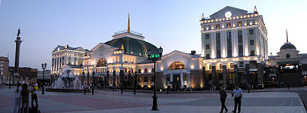 Krasnoyarsk rail station