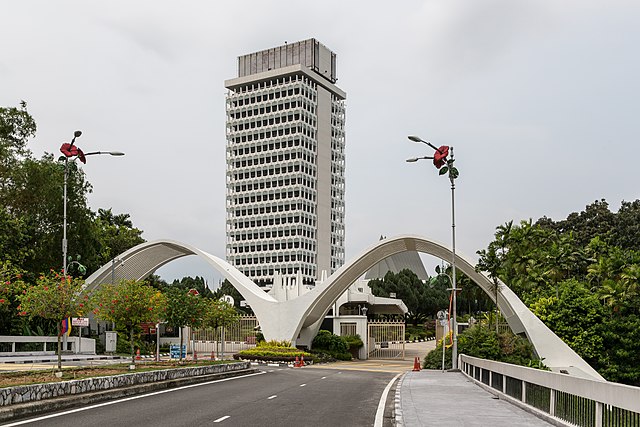 The Parliament of Malaysia, the building that houses the members of the Dewan Rakyat