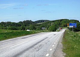 Länsväg 165 bij Östad
