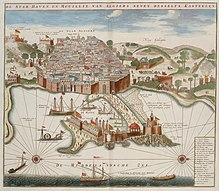 Algiers, ca.1690 La cite le port et le mole d Alger.jpg