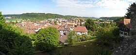 Laupen seen from the castle