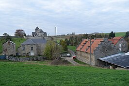 Oude pastorij, Sint-Hubertuskerk en Hoeve Saint-Hubert